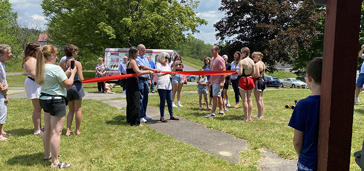 Refurbished Oxford Pool Re-opened With Ribbon Cutting Ceremony